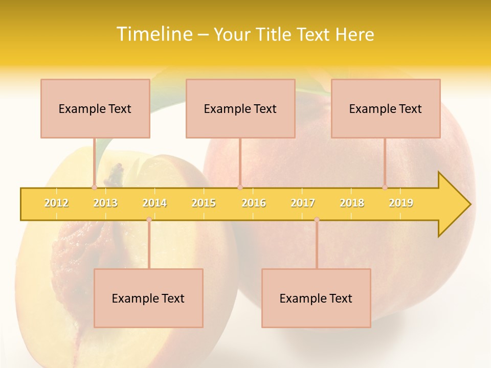 Group Dessert Vegetarian PowerPoint Template