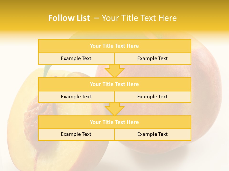 Group Dessert Vegetarian PowerPoint Template