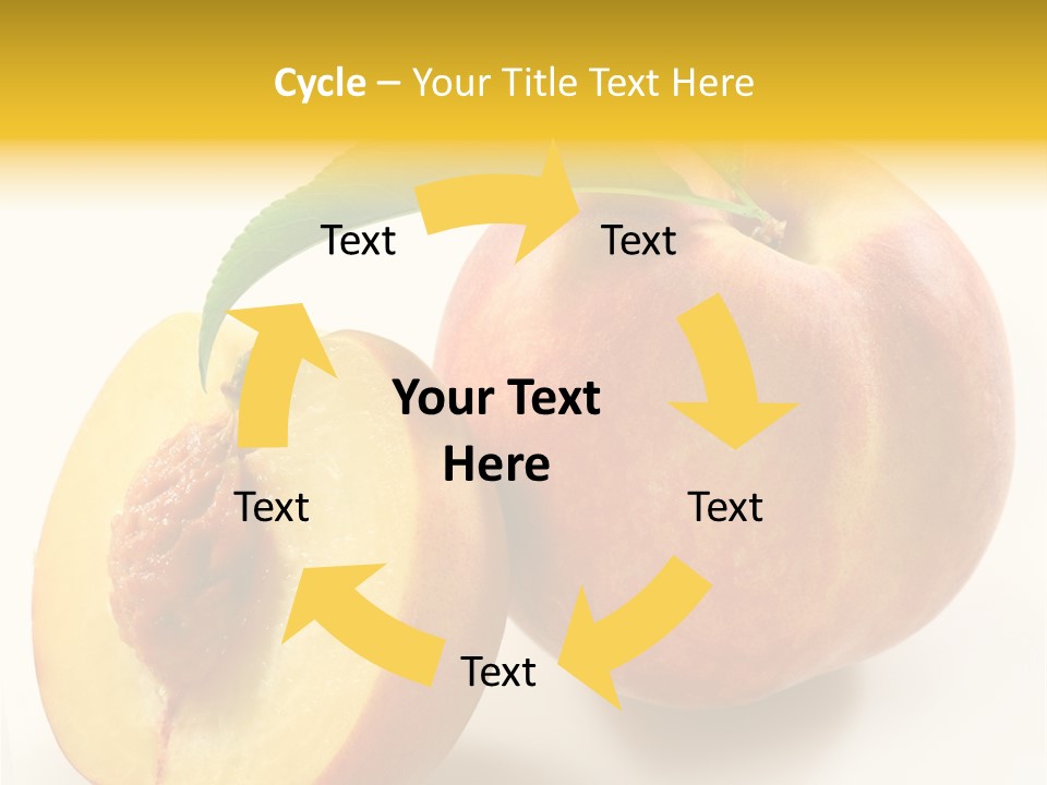 Group Dessert Vegetarian PowerPoint Template