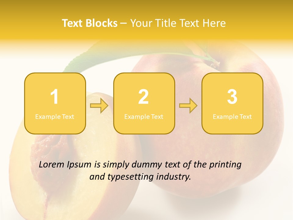 Group Dessert Vegetarian PowerPoint Template