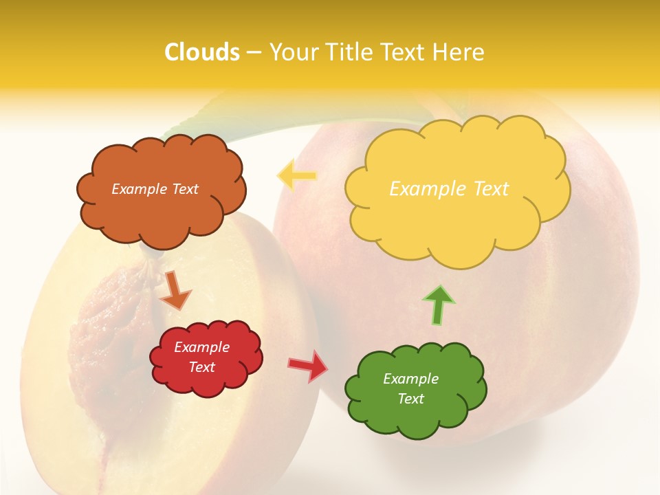 Group Dessert Vegetarian PowerPoint Template