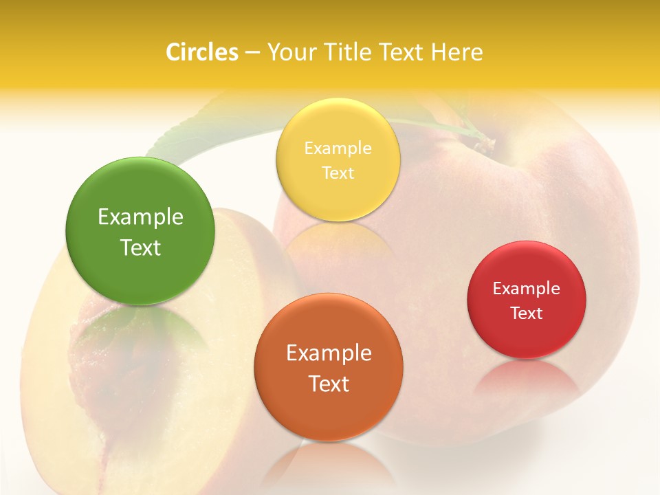 Group Dessert Vegetarian PowerPoint Template