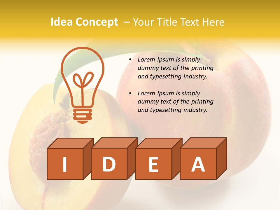 Group Dessert Vegetarian PowerPoint Template