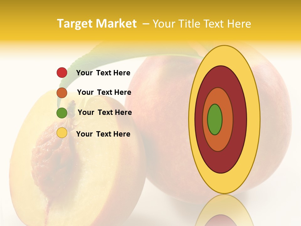 Group Dessert Vegetarian PowerPoint Template