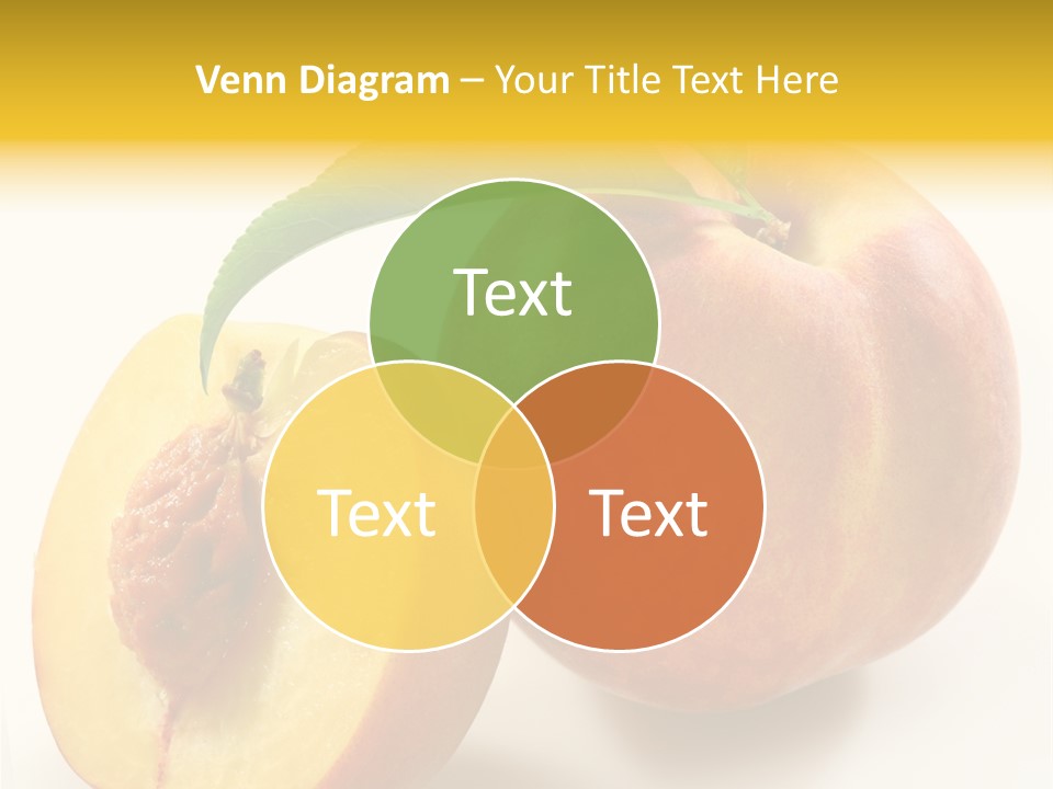 Group Dessert Vegetarian PowerPoint Template