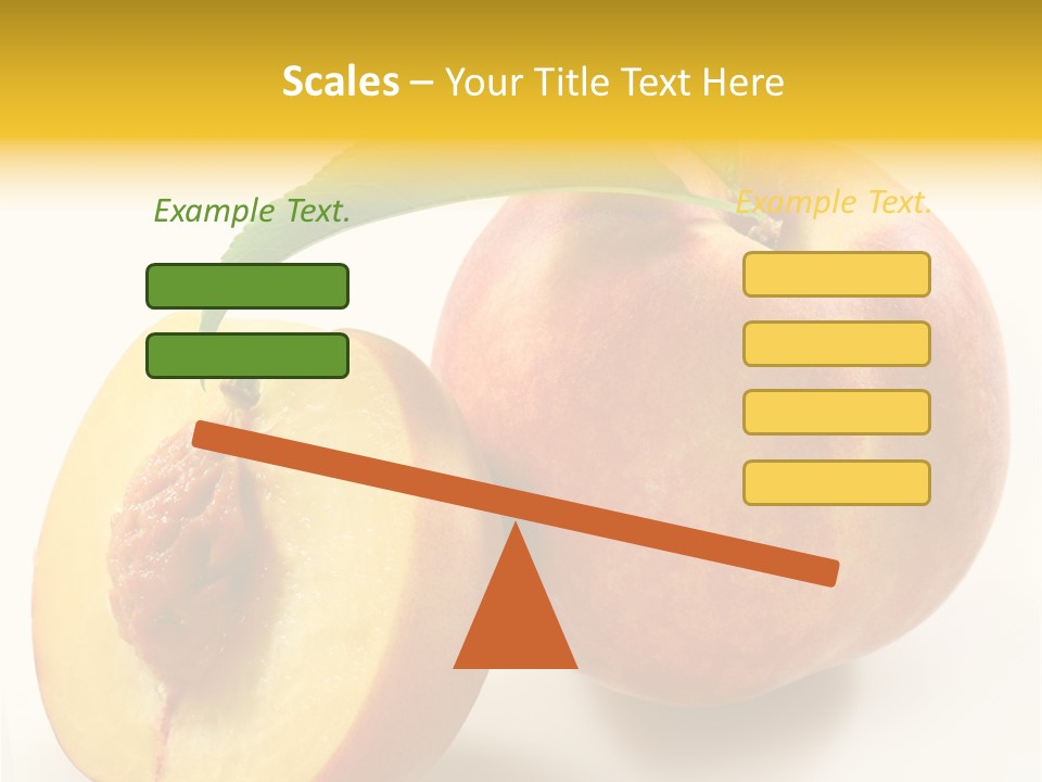 Group Dessert Vegetarian PowerPoint Template