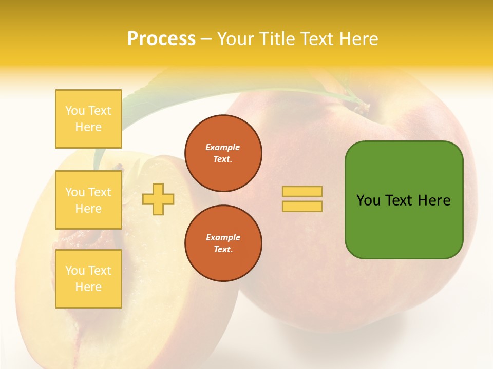 Group Dessert Vegetarian PowerPoint Template