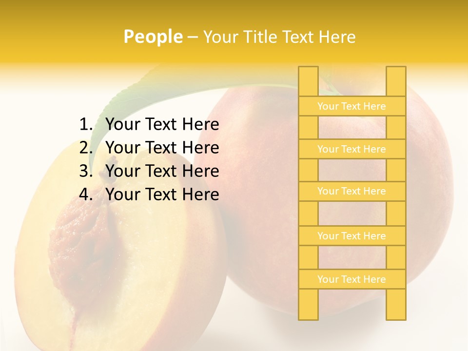 Group Dessert Vegetarian PowerPoint Template