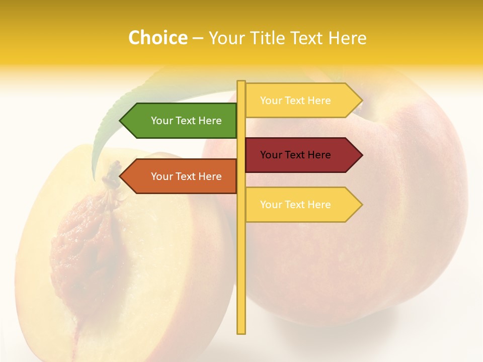 Group Dessert Vegetarian PowerPoint Template