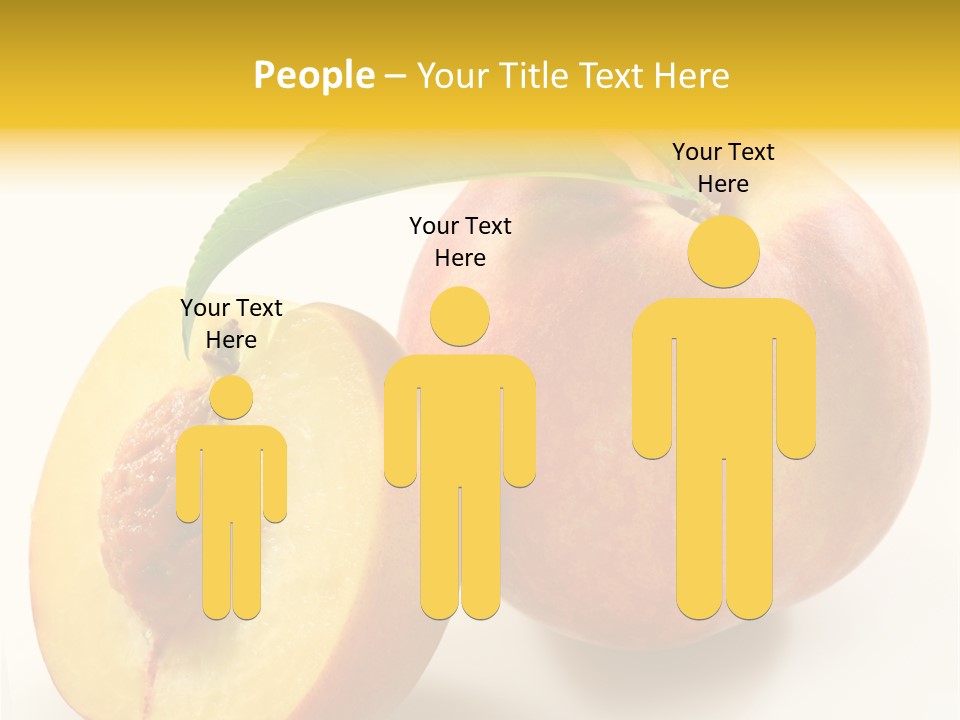 Group Dessert Vegetarian PowerPoint Template