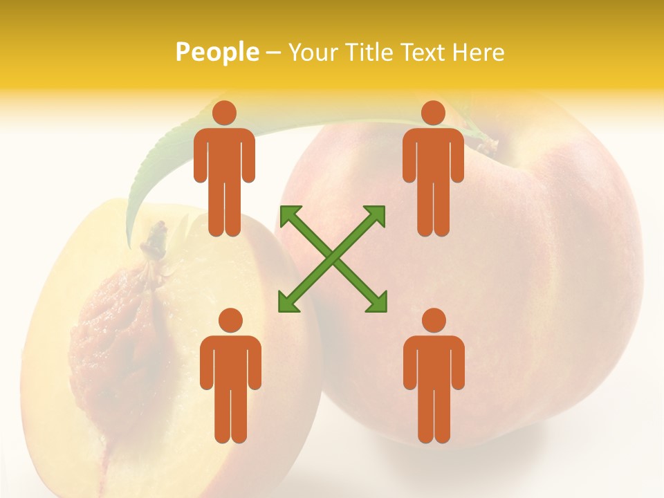 Group Dessert Vegetarian PowerPoint Template