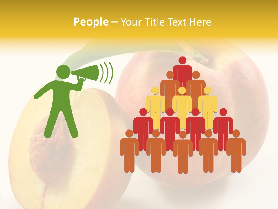 Group Dessert Vegetarian PowerPoint Template