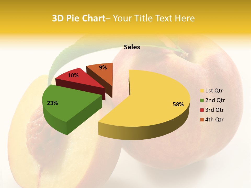 Group Dessert Vegetarian PowerPoint Template