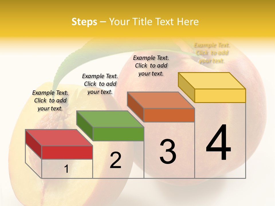 Group Dessert Vegetarian PowerPoint Template