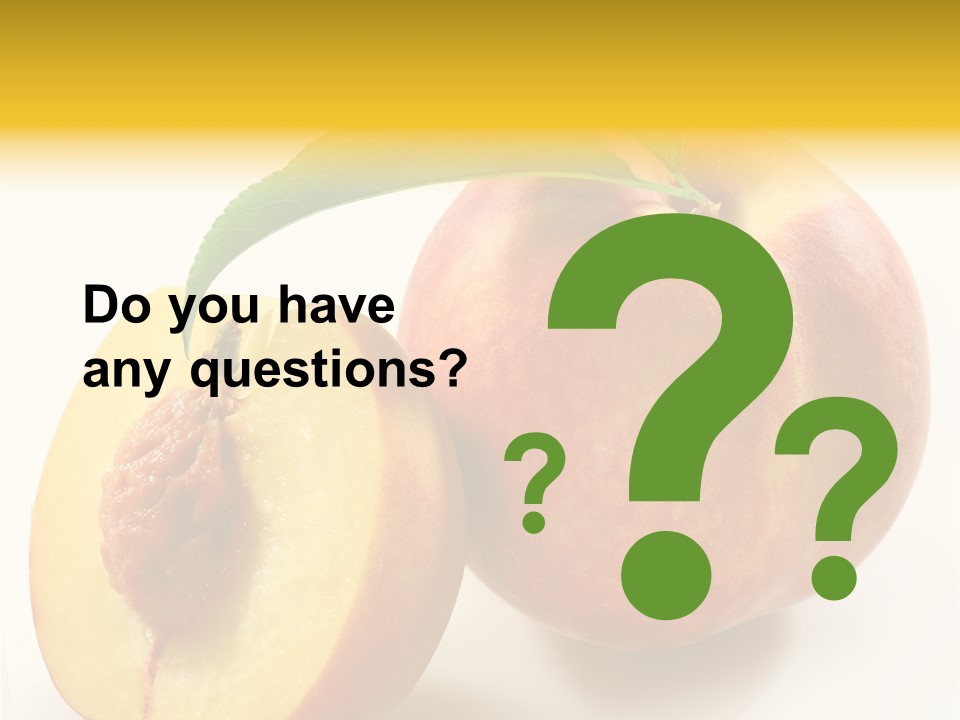 Group Dessert Vegetarian PowerPoint Template