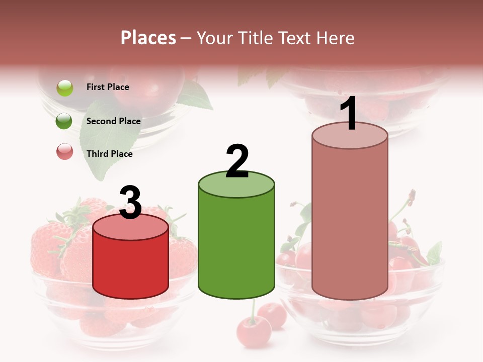 Group Berry Isolated PowerPoint Template