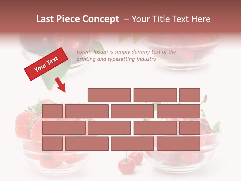 Group Berry Isolated PowerPoint Template
