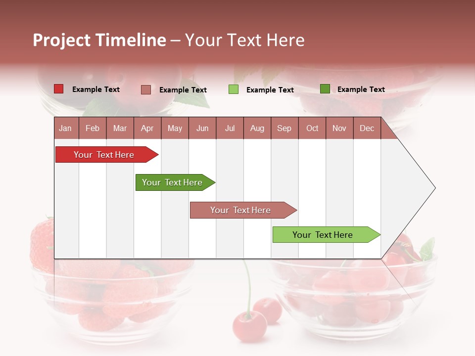 Group Berry Isolated PowerPoint Template