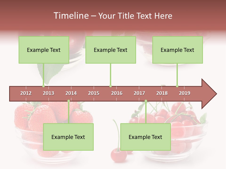 Group Berry Isolated PowerPoint Template