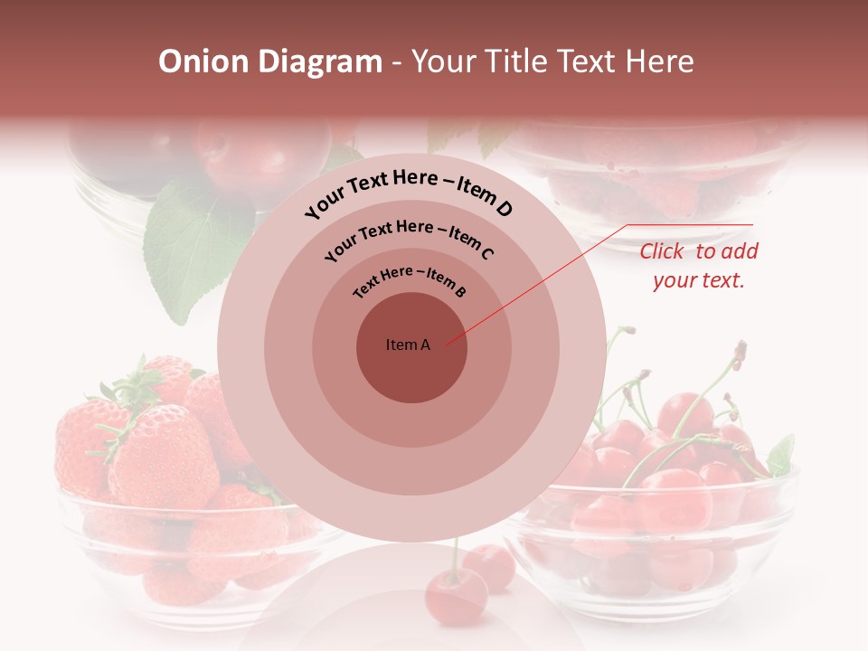 Group Berry Isolated PowerPoint Template
