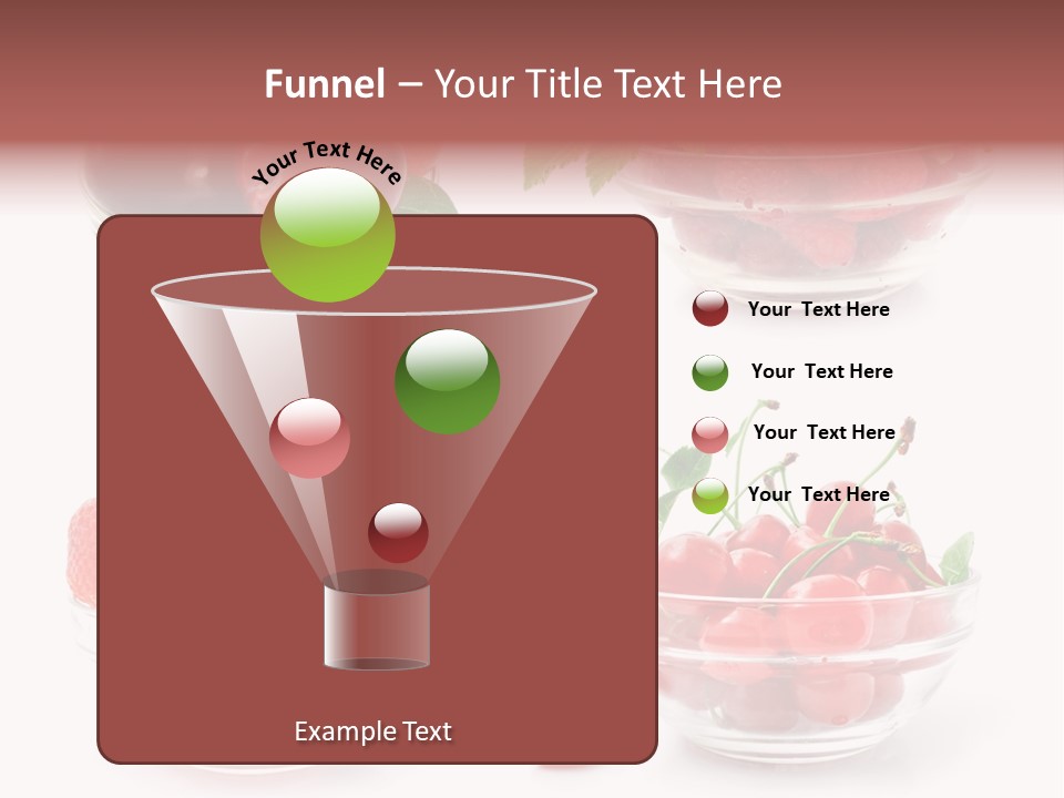 Group Berry Isolated PowerPoint Template