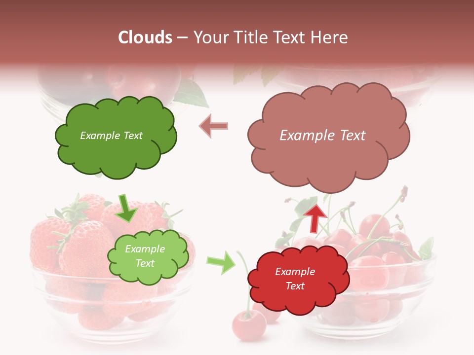 Group Berry Isolated PowerPoint Template