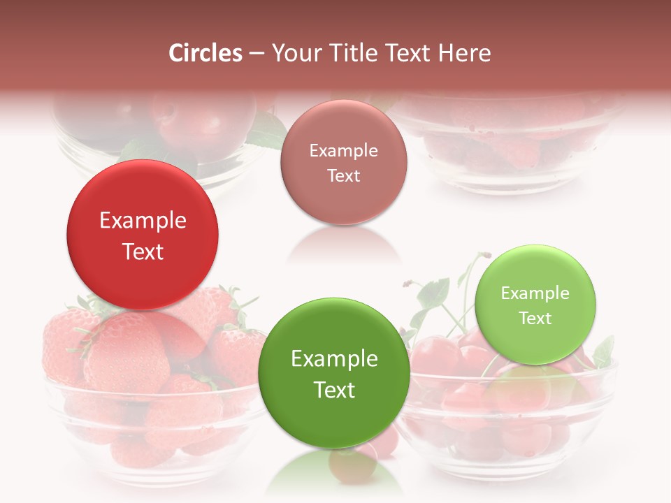 Group Berry Isolated PowerPoint Template