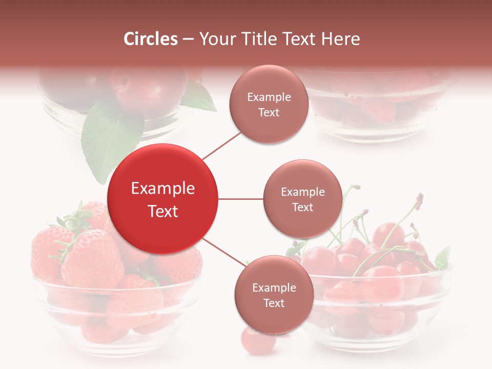 Group Berry Isolated PowerPoint Template