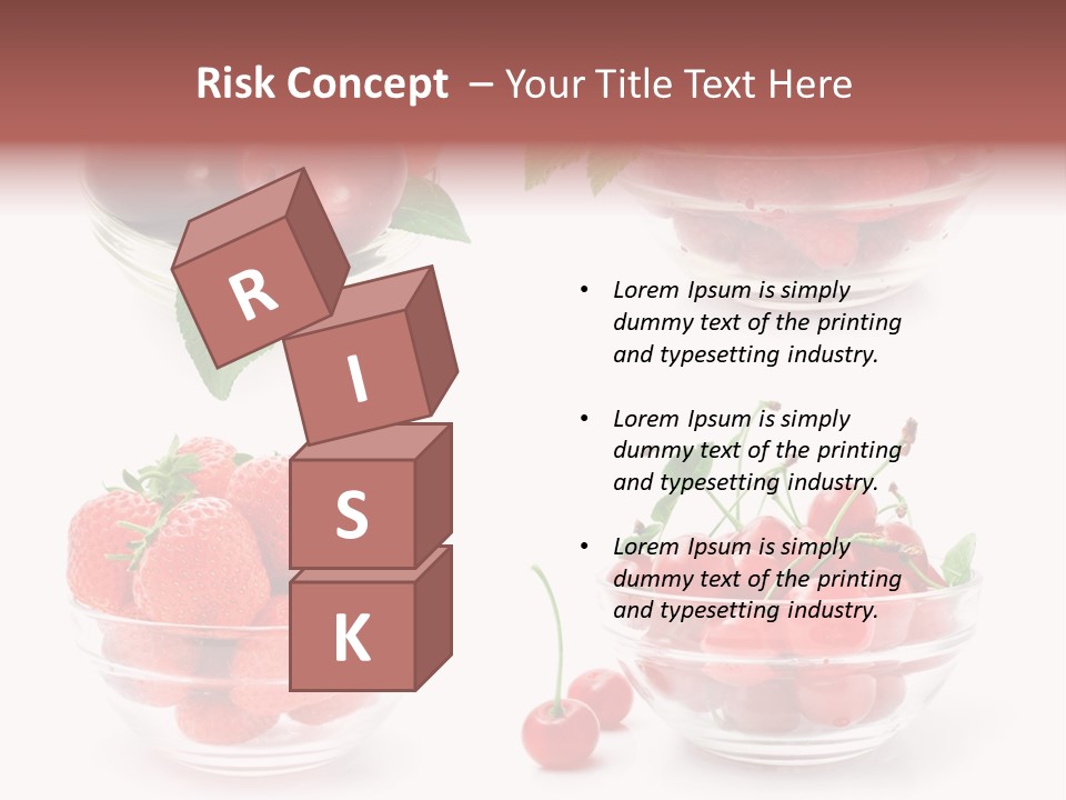 Group Berry Isolated PowerPoint Template