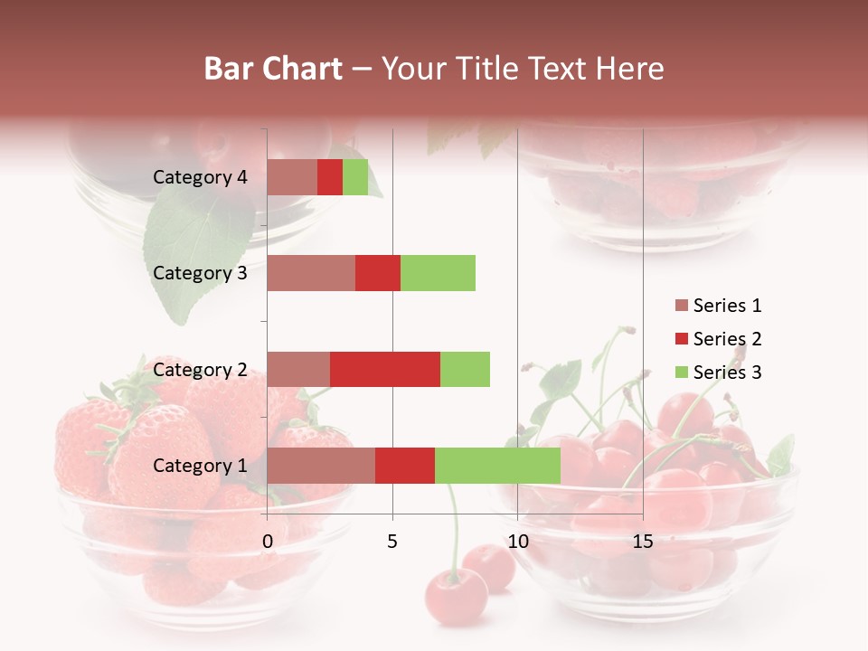 Group Berry Isolated PowerPoint Template