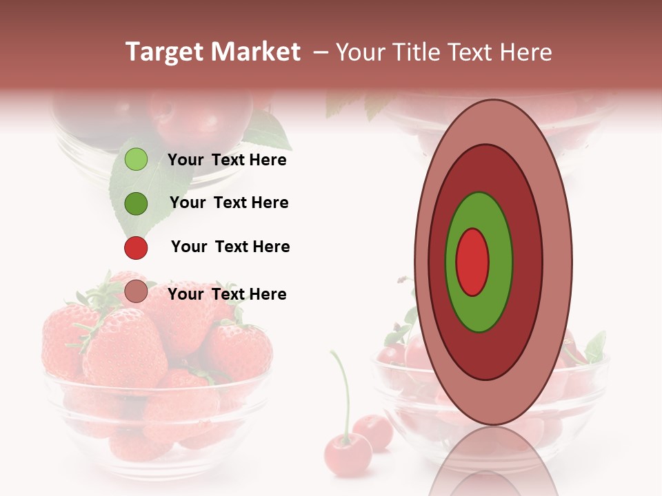 Group Berry Isolated PowerPoint Template