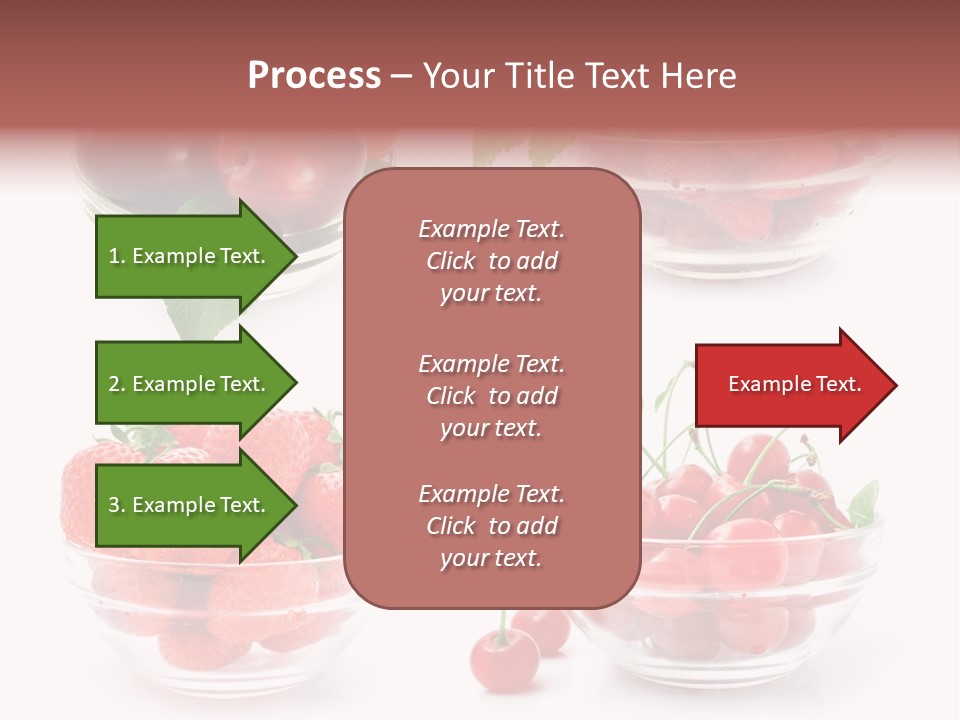 Group Berry Isolated PowerPoint Template