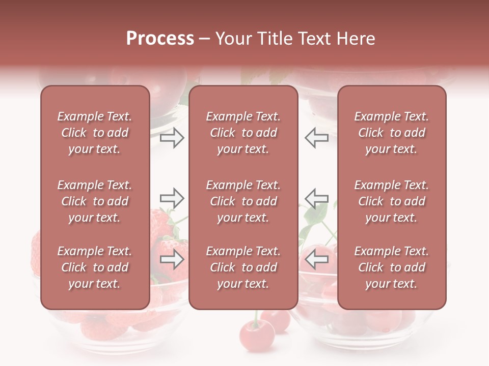 Group Berry Isolated PowerPoint Template