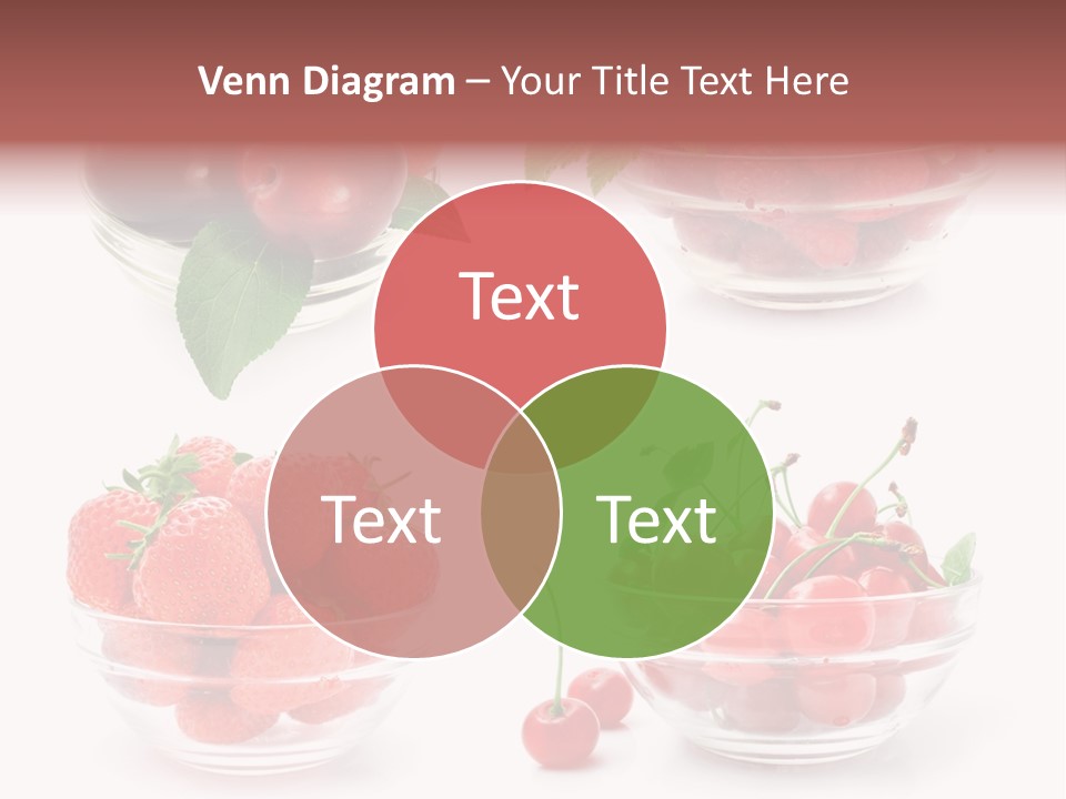 Group Berry Isolated PowerPoint Template