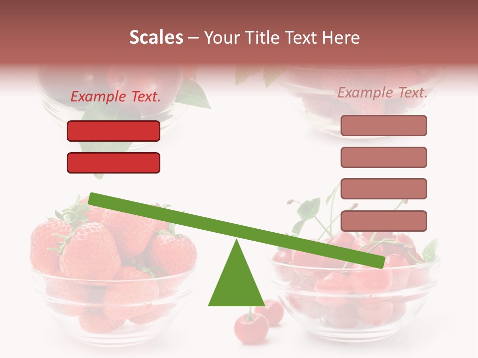 Group Berry Isolated PowerPoint Template