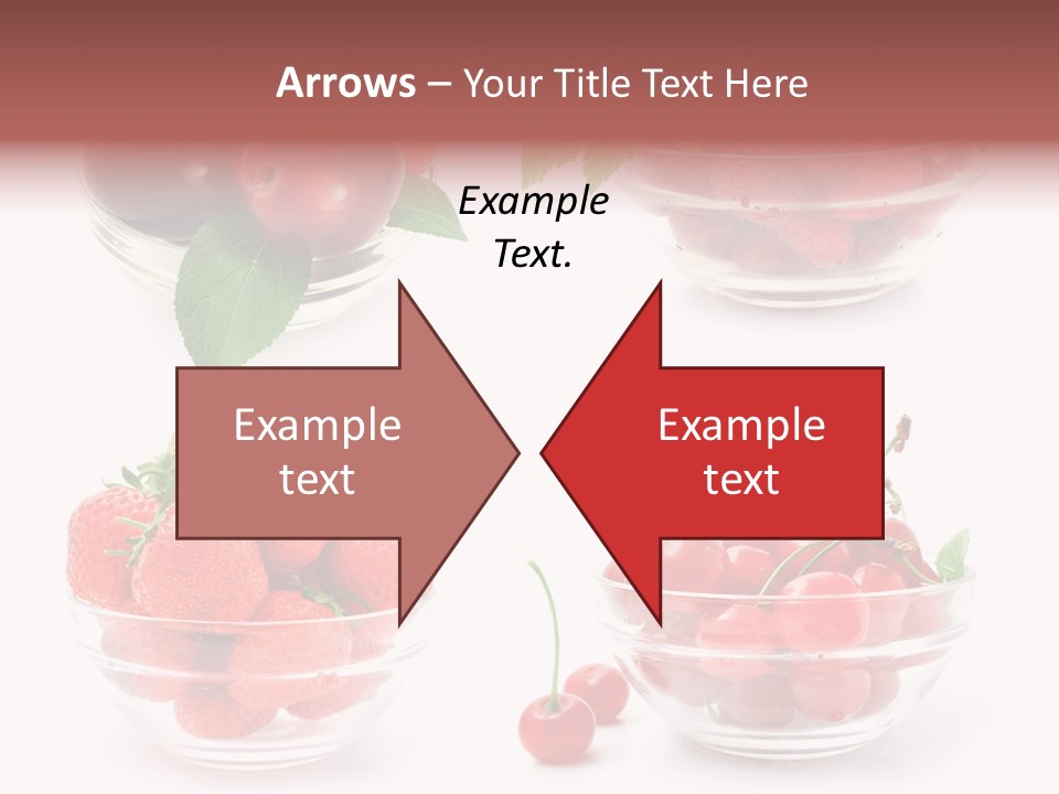 Group Berry Isolated PowerPoint Template