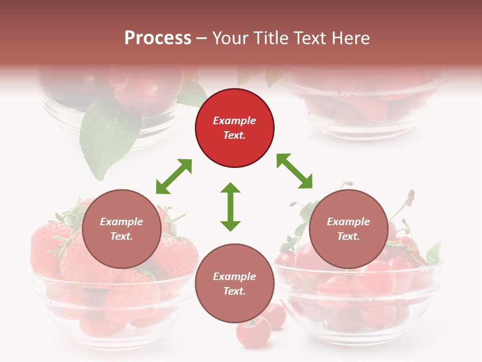 Group Berry Isolated PowerPoint Template