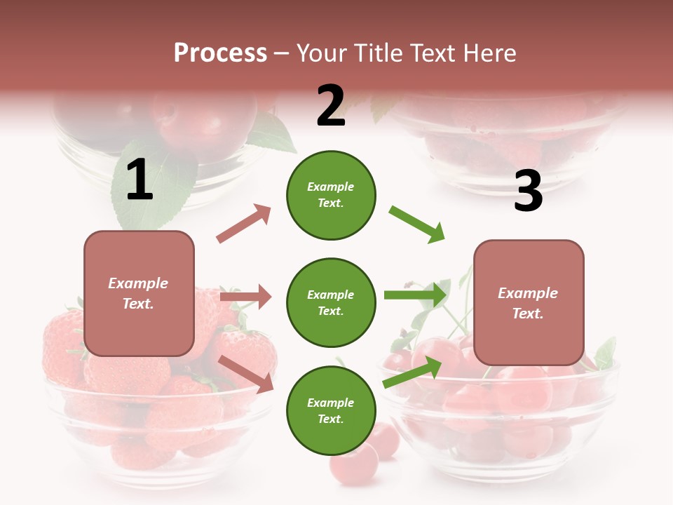 Group Berry Isolated PowerPoint Template