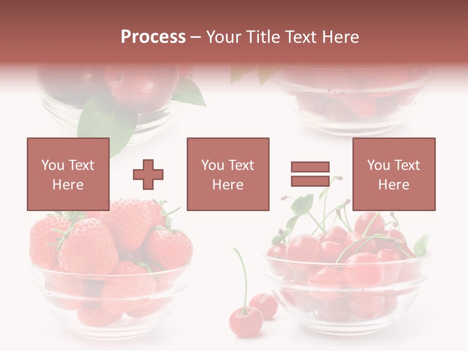 Group Berry Isolated PowerPoint Template