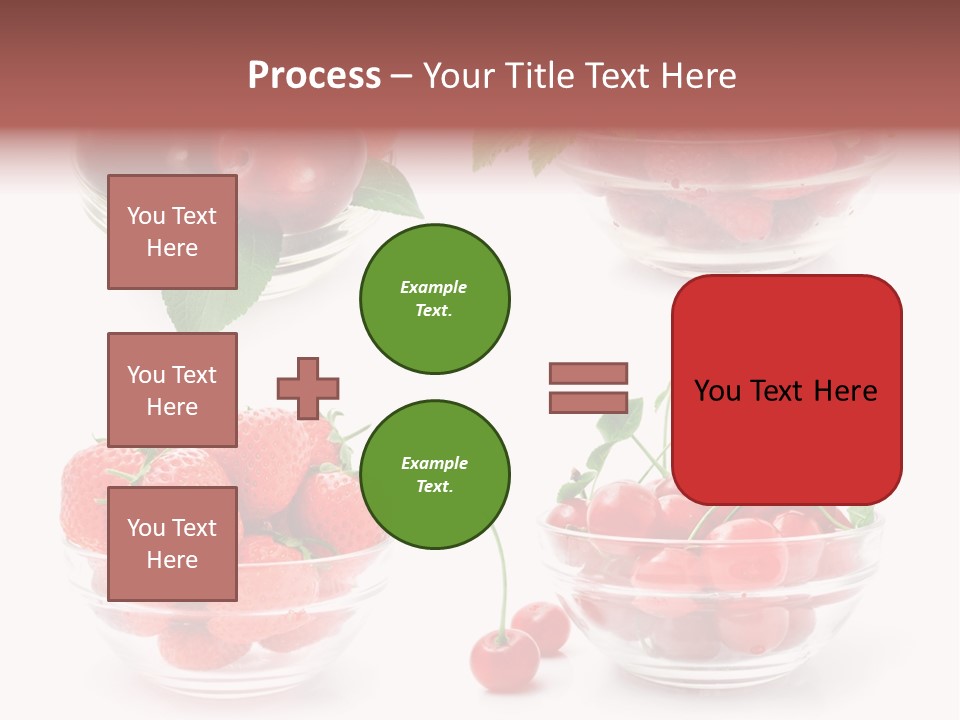 Group Berry Isolated PowerPoint Template