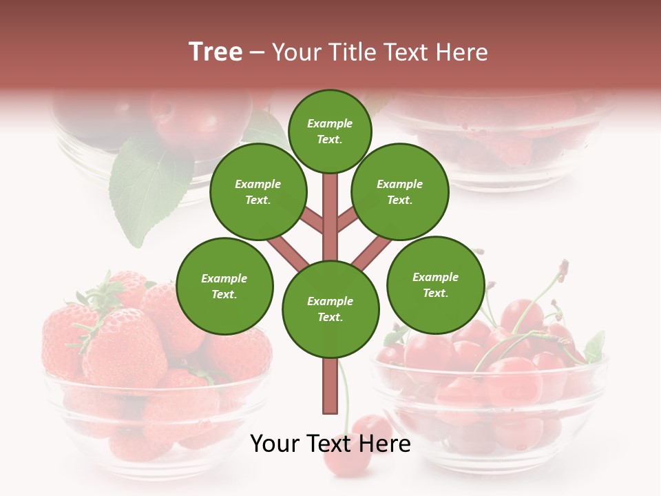 Group Berry Isolated PowerPoint Template