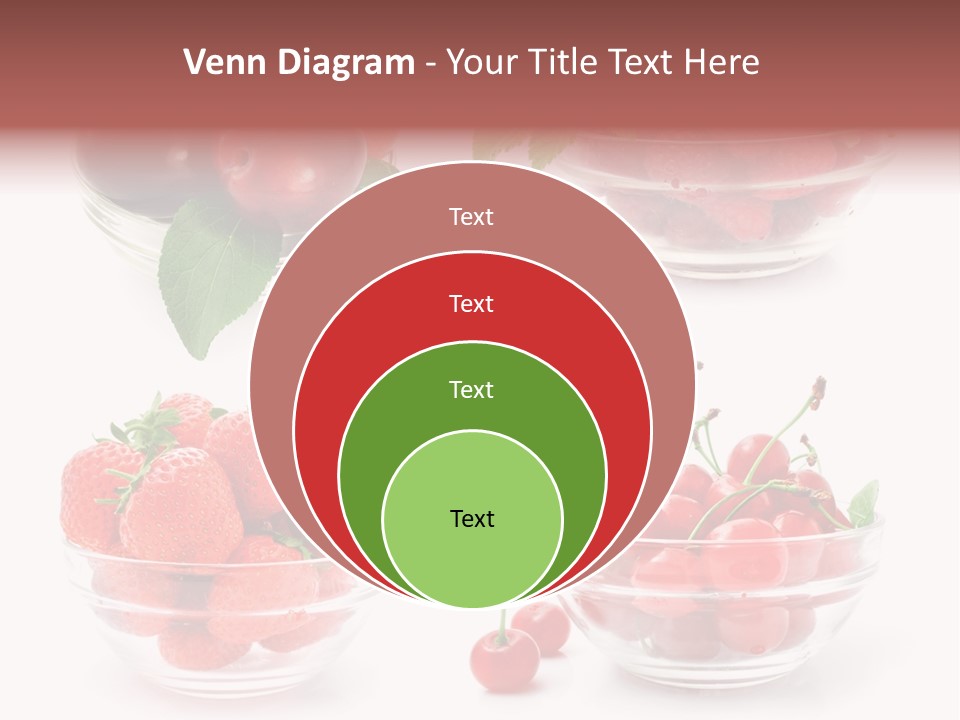 Group Berry Isolated PowerPoint Template