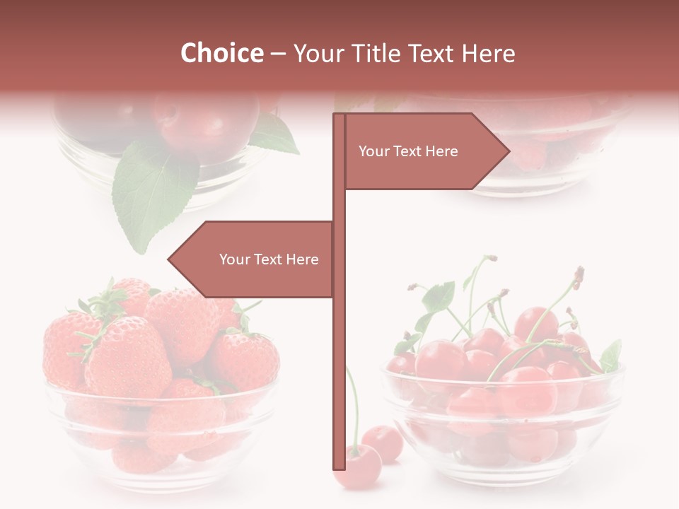 Group Berry Isolated PowerPoint Template