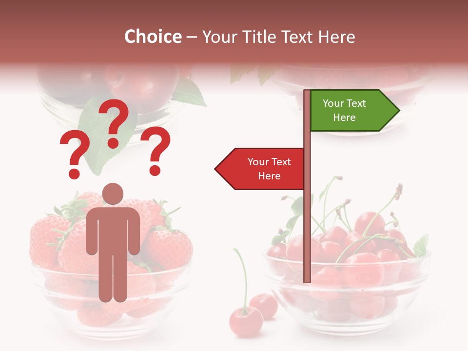 Group Berry Isolated PowerPoint Template