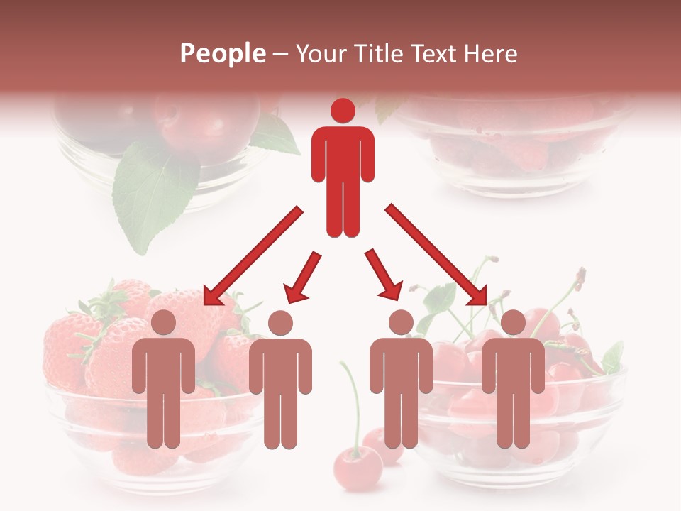 Group Berry Isolated PowerPoint Template
