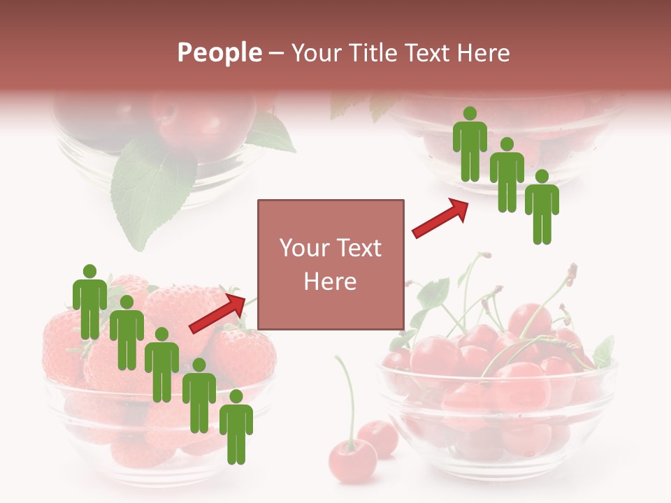 Group Berry Isolated PowerPoint Template