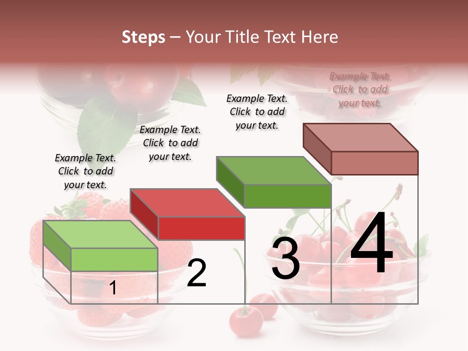 Group Berry Isolated PowerPoint Template