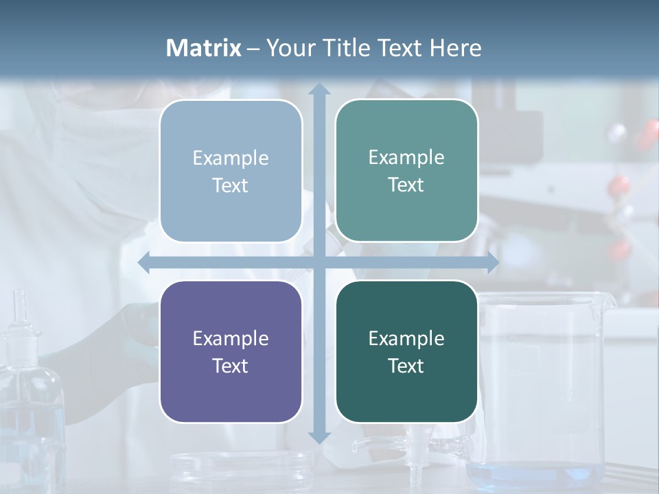 Scientist White Cure PowerPoint Template