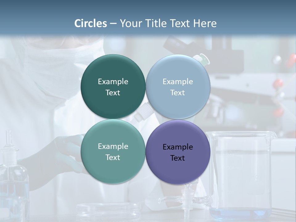 Scientist White Cure PowerPoint Template