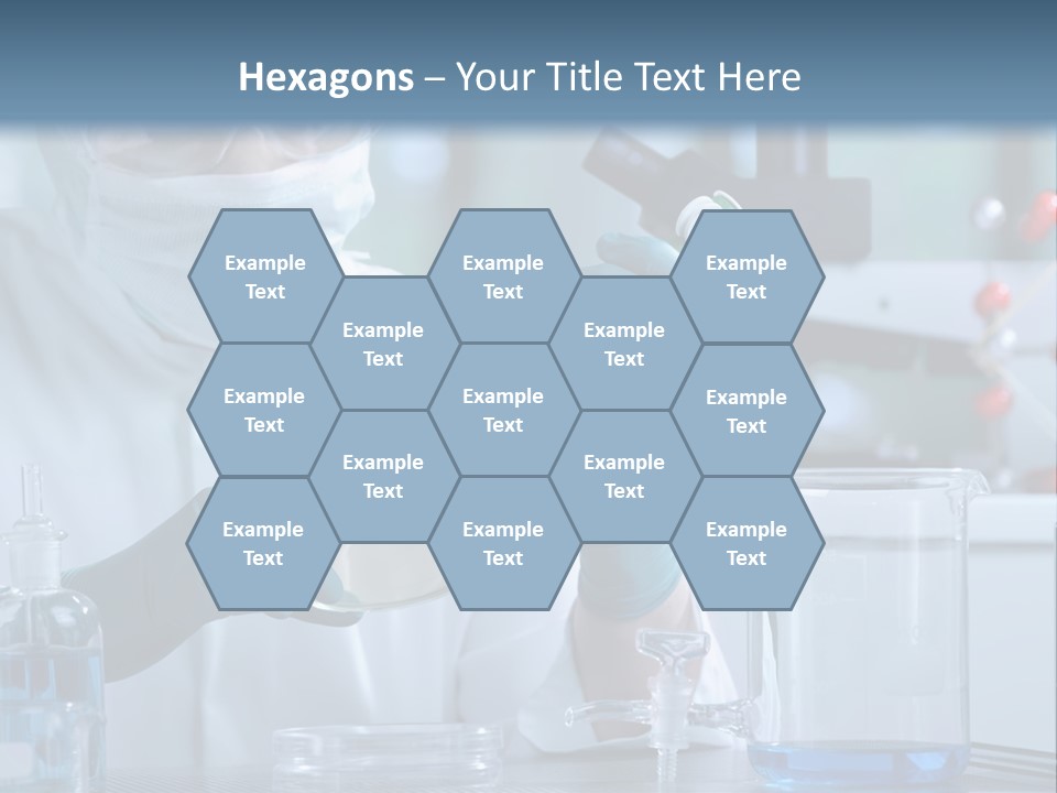 Scientist White Cure PowerPoint Template